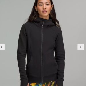 Lululemon Black Scuba Hoodie Size 6 Special Edition Love Every Moment Zip Up